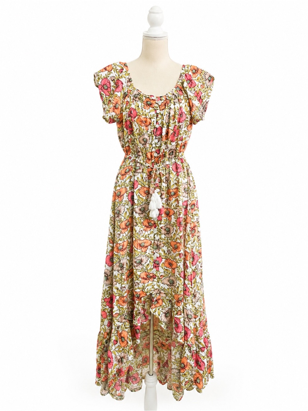 Abel the Label Anthropologie Floral Maxi Dress